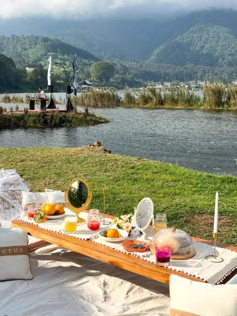 Potret Glamping Mewah Christian Sugiono di Bali/Instagram/@titi_kamall