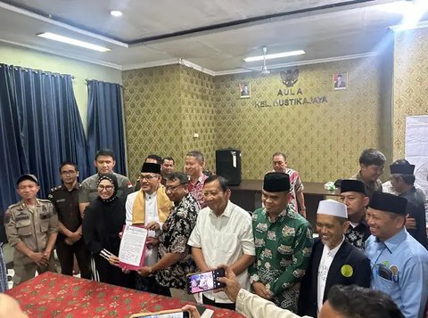 Pertemuan MUI, Forkopimda dan Umi Cinta soal Infak Pengajian Rp1 Juta Dapat Surga (Foto: Bam Sinulingga/Liputan6.com)