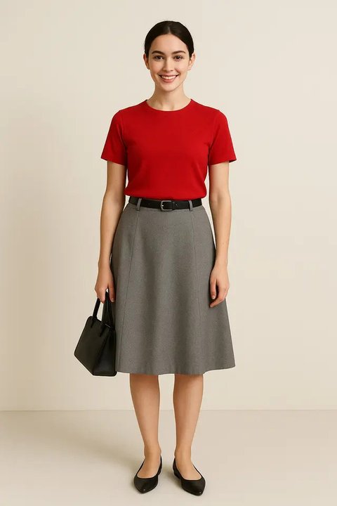 Atasan Merah Cocok dengan Bawahan Warna Apa untuk Acara 17 Agustus/AI