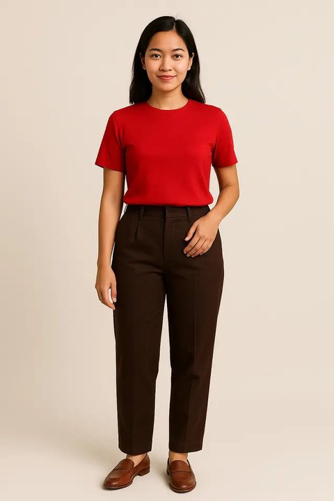 Atasan Merah Cocok dengan Bawahan Warna Apa untuk Acara 17 Agustus/AI