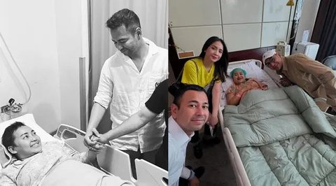 Potret Senyum Semringah Mendiang Mpok Alpa saat Dijenguk Dua Sahabatnya di Rumah Sakit, Raffi Ahmad: Kenanganmu Hidup Selamanya (sumber: Instagram/raffinagita1717)
