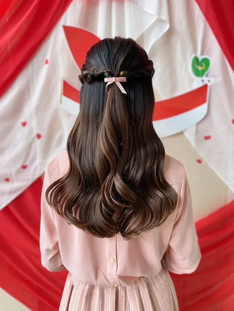 Model Rambut untuk Upacara Hari Kemerdekaan 17 Agustus (Reve Art AI)