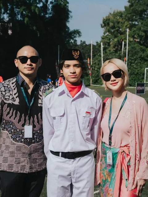 Noah Sinclair jadi pemimpin upacara (Instagram/@itsmebcl)