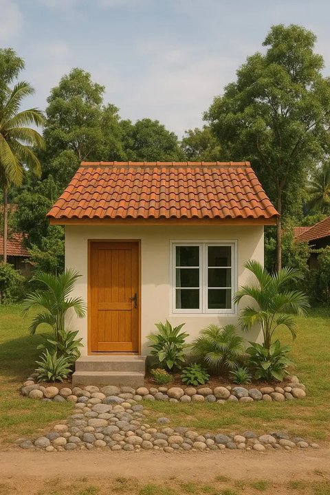 Model Rumah Sederhana Ukuran 5x7 di Kampung