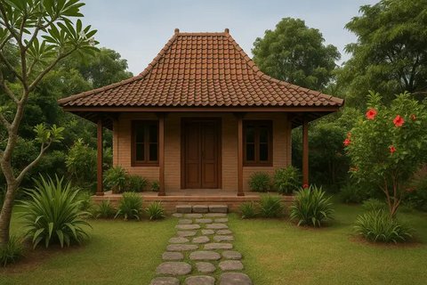 Model Rumah Sederhana Ukuran 5x7 di Kampung