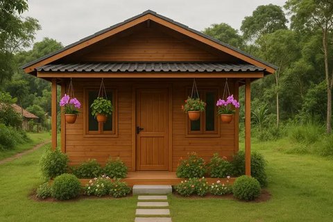 Model Rumah Sederhana Ukuran 5x7 di Kampung