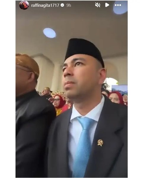 Artis di Upacara Penurunan Bendera HUT ke-80 RI di Istana Merdeka. [YouTube: Sekretariat Presiden]
