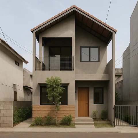 Punya Lahan Sempit di Perkotaan Cocoknya Bangun Rumah Model Apa?
