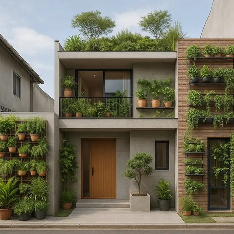 Punya Lahan Sempit di Perkotaan Cocoknya Bangun Rumah Model Apa?