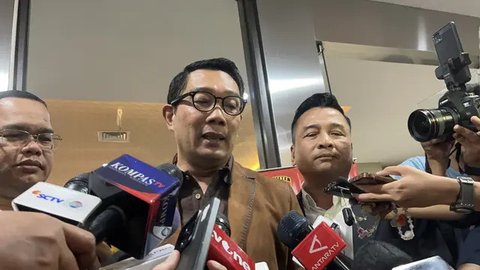 Ridwan Kamil tes DNA di Bareskrim Polri (Liputan6.com/Winda Nelfira)