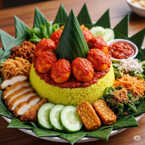 Cara Menghias Tumpeng Mini Sederhana Tapi Bagus