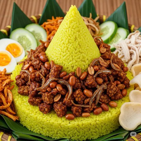 Cara Menghias Tumpeng Mini Sederhana Tapi Bagus