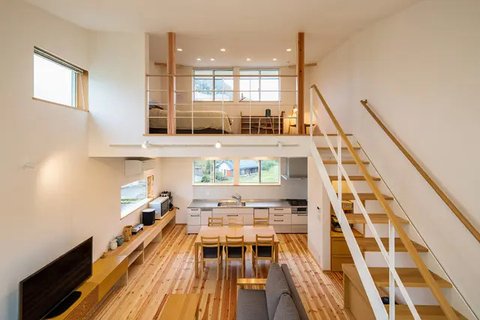 Desain Dalam Rumah Minimalis 2 Lantai Sederhana di Kampung