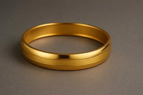 7 Model Gelang Bangle yang Bagus Emas 24 Karat 5 Gram, Mewah tapi Tetap Simple (sumber:AI)