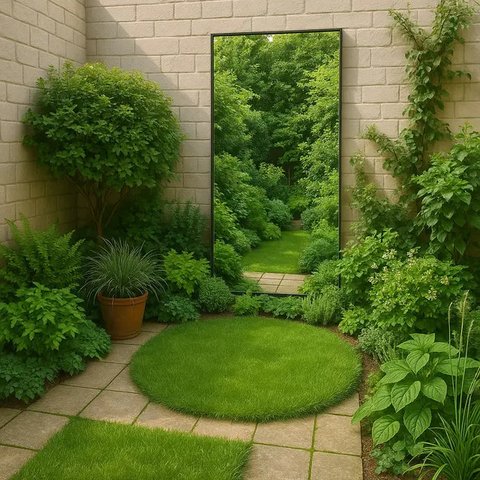 Trik Menata Taman Mungil agar Terlihat Luas dan Asri/AI