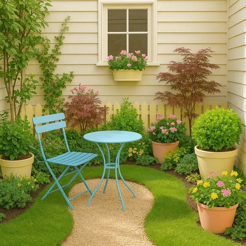 Trik Menata Taman Mungil agar Terlihat Luas dan Asri/AI