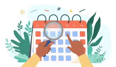 Ilustrasi kalender. (Image by Freepik)