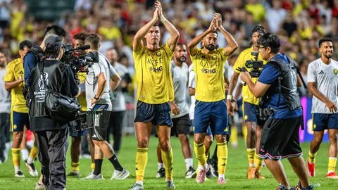 Cristiano Ronaldo tampil dalam pertandingan Saudi Pro League antara Al Nassr melawan Al Qadisiya pada Sabtu, 23 November 2024.
