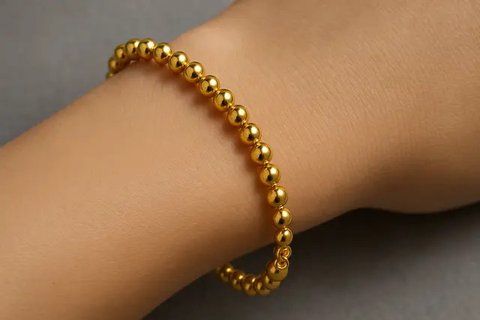 8 Model Gelang Emas 24 Karat 5 Gram yang Lagi Tren, Mewah Tapi Simpel untukSehari-Hari (sumber:AI)
