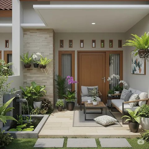 Tips Menata Teras Kecil Depan Rumah yang Sempit