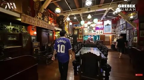 Potret Pendopo Rumah Museum Ahmad Dhani/Youtube/Grebek Rumah Atta Halilintar