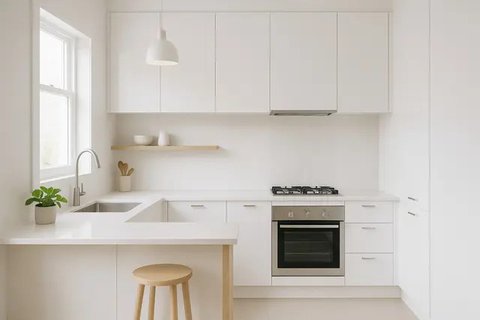 7 Model Dapur Sederhana Tapi Cantik, Bikin Masak Makin Semangat di Rumah Kecil (sumber:AI)