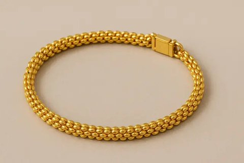 7 Model Gelang Tennis Emas 24 Karat 5 Gram Tanpa Batu Permata, Tampilan Ringan dan Tetap Stylish (sumber:AI)