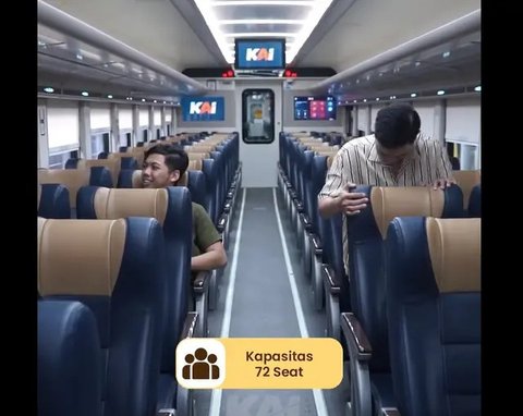 Penumpang menaikkan barang bawaan di dalam gerbong Kereta Api Jarak Jauh (KAJJ) di Stasiun Pasar Senen, Jakarta, Rabu (26/3/2025). (Liputan6.com/Herman Zakharia)