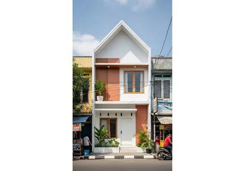 Inspirasi Desain Rumah Kecil 4x6 2 Kamar yang Mungil. Foto: Gemini