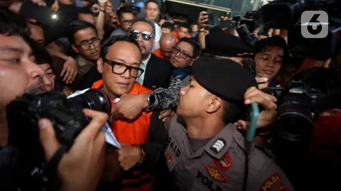 Ducati Streetfigher V4 disita KPK dalam OTT Wamenaker Immanuel Ebenezer. (Liputan6.com/Radityo)