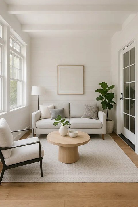 Inspirasi Desain Rumah Kecil 4x6 2 Kamar yang Mungil. Foto: Gemini