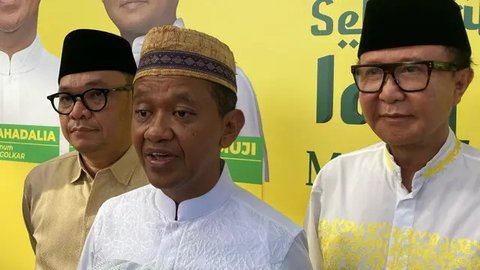 Bahlil membuka Musda Golkar Sulawesi Tengah di Palu (Dok. Antara)
