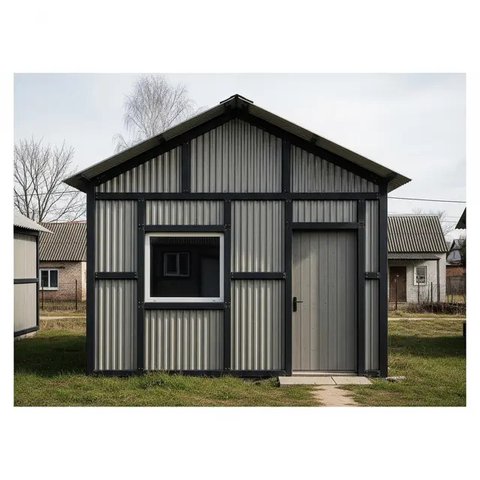 Inspirasi Desain Rumah Sederhana 4x6 Meter. Foto: Gemini
