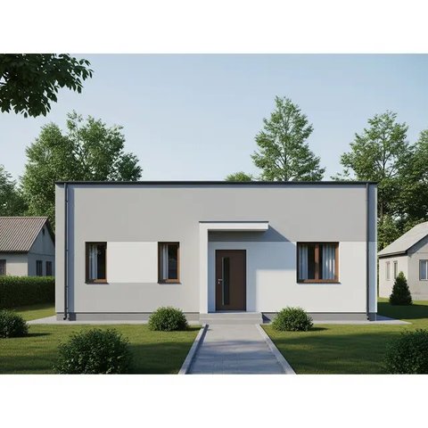 Inspirasi Desain Rumah Sederhana 4x6 Meter. Foto: Gemini