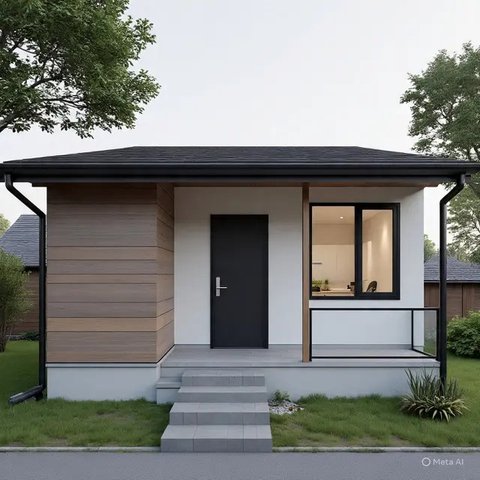 Rumah Sederhana 5x6 1 Kamar (Meta AI)