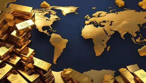 Harga jual emas batangan Antam ukuran satu gram dibanderol di harga Rp 599.000 per gram, Jakarta, Senin (10/10). Jumlah itu tidak mengalami perubahan dari harga perdagangan akhir pekan kemari