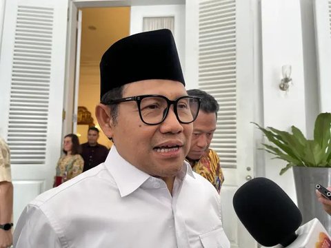 Menteri Koordinator Bidang Pemberdayaan Masyarakat sekaligus Ketua Umum (Ketum) Partai Kebangkitan Bangsa (PKB) Muhaimin Iskandar atau Cak Imin di Balai Kota DKI Jakarta, Selasa (26/8/2025) (