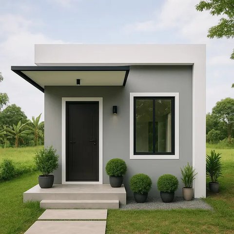Model Rumah Sederhana Ukuran 5x7 di Kampung