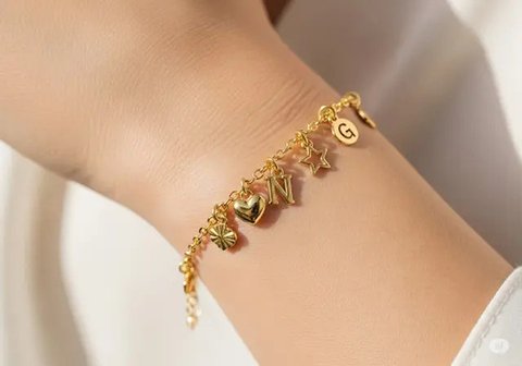 Gelang Emas 2 Gram Tren 2025 Cocok untuk Daily Wear. Foto: Gemini
