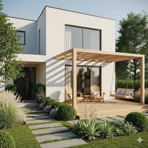 Rumah 7x10 Meter Minimalis (Foto: Gemini AI)