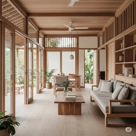 Desain Rumah Kecil 4x6 Mewah Estetik Kontemporer di 2025