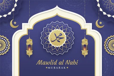 Ilustrasi Maulid Nabi Muhammad saw. (Photo Copyright by Freepik)