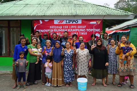Lippo menggelar program renovasi 1.500 rumah desa dimulai dari Kampung Wisata Topeng, Kota Malang, Jawa Timur. (Dok Lippo)