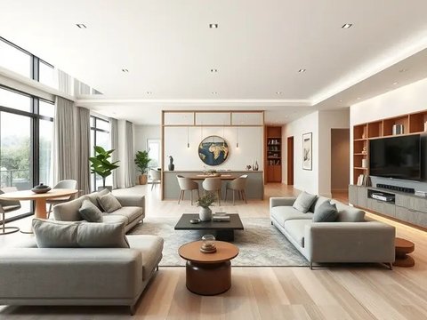 Inspirasi Rumah Sederhana Ukuran 5x6 dengan 2 Kamar. Foto: Gemini