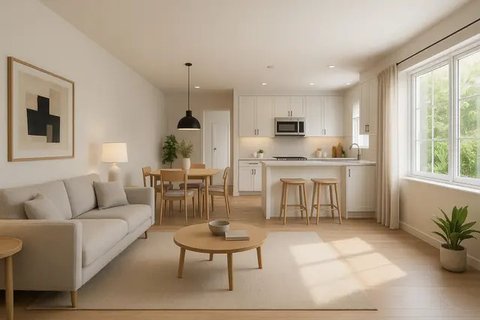 Inspirasi Rumah Sederhana Ukuran 5x6 dengan 2 Kamar. Foto: Gemini