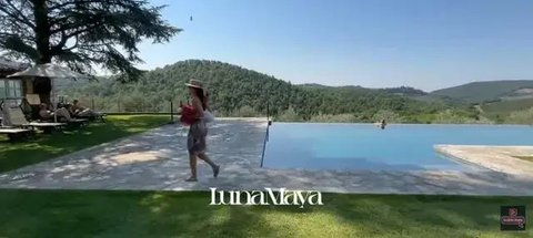 8 Potret Honeymoon Luna Maya dan Maxime Bouttier Saat Menginap di Hotel Italia, Bangunan Estetik dan Megah (sumber: YouTube Luna Maya Official)