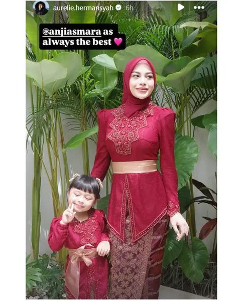 Keluarga Hermansyah di nikahan kakak Sarah Menzel. [IG: @ashanty_ash]