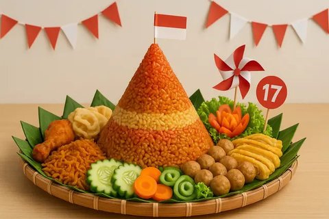 Ide Isi Tumpeng 17 Agustusan yang Unik dan Kreatif