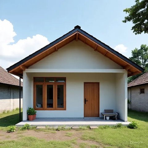 Inspirasi Desain Rumah Sederhana 50 Jutaan di Lahan Terbatas.