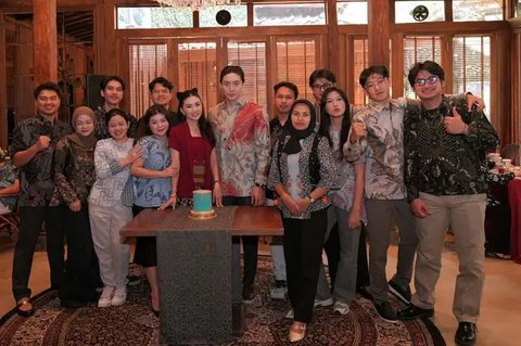 Momen Perayaan Ultah Sarwendah ke-36, Kehadiran Giorgio Antonio Curi Perhatian